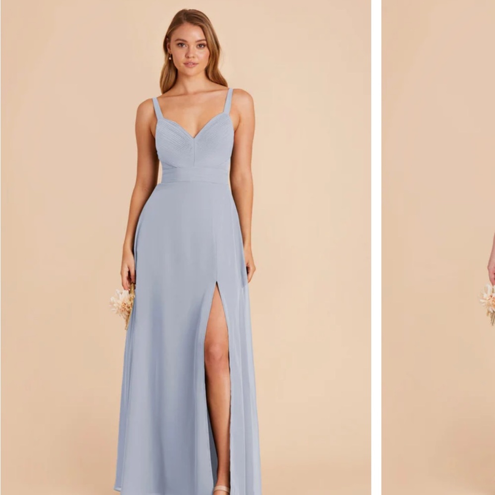 Birdy Grey bridesmaid dress in dusty blue